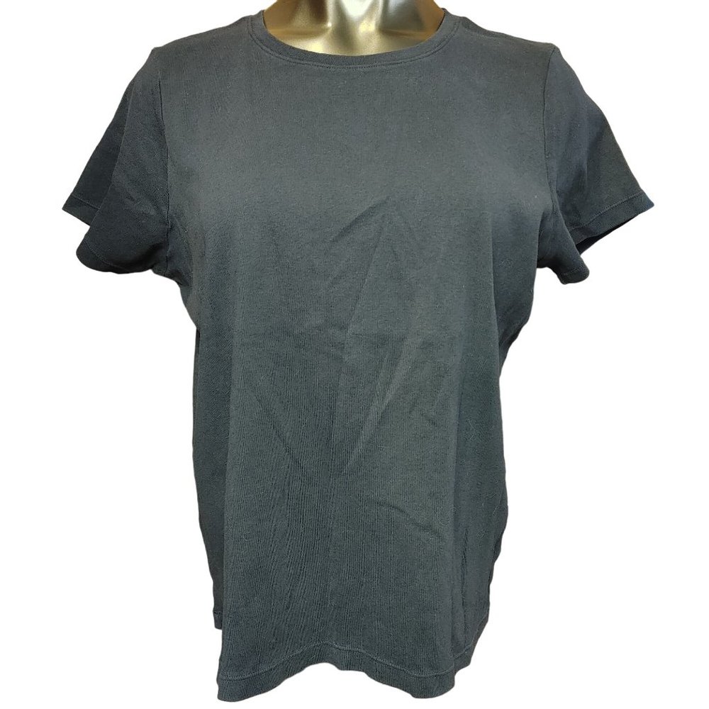 St.John's Bay Women's Black Classic Tee XL